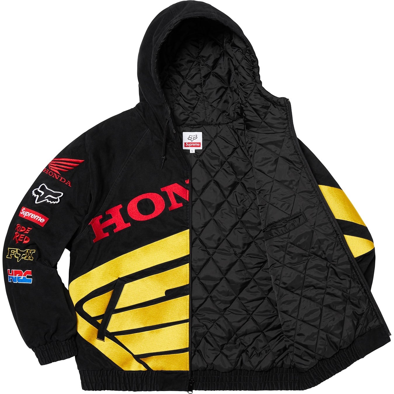 Supreme®/Honda®/Fox® Racing Puffy Zip Up Jacket view 2